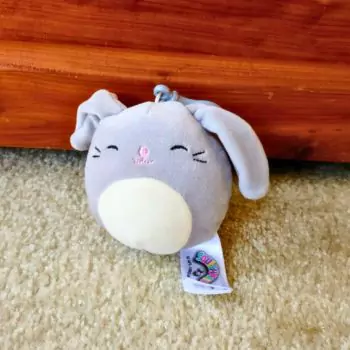 mini squishmallow blake on soft carpet